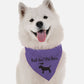 BanDoggie Ruff Day? Pet Here. Dog Bandana - Funny Microfiber Pet Bandana, Made in USA