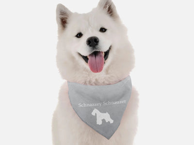 Schnazzey Schnauzer Dog Bandana by BanDoggie - Pets Perfect