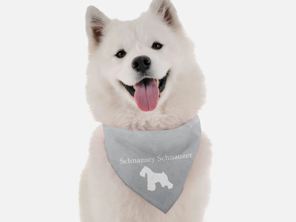 Schnazzey Schnauzer Dog Bandana by BanDoggie - Pets Perfect