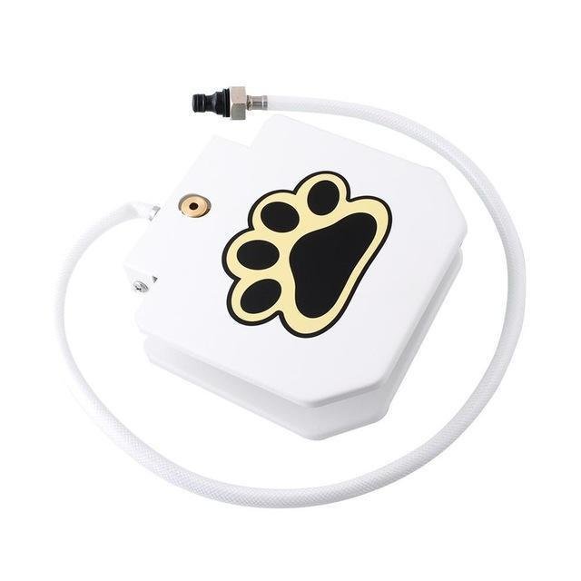 Refreshing Paws Outdoor Step - On Dog Water Fountain - Hose Connected - Pets Perfect