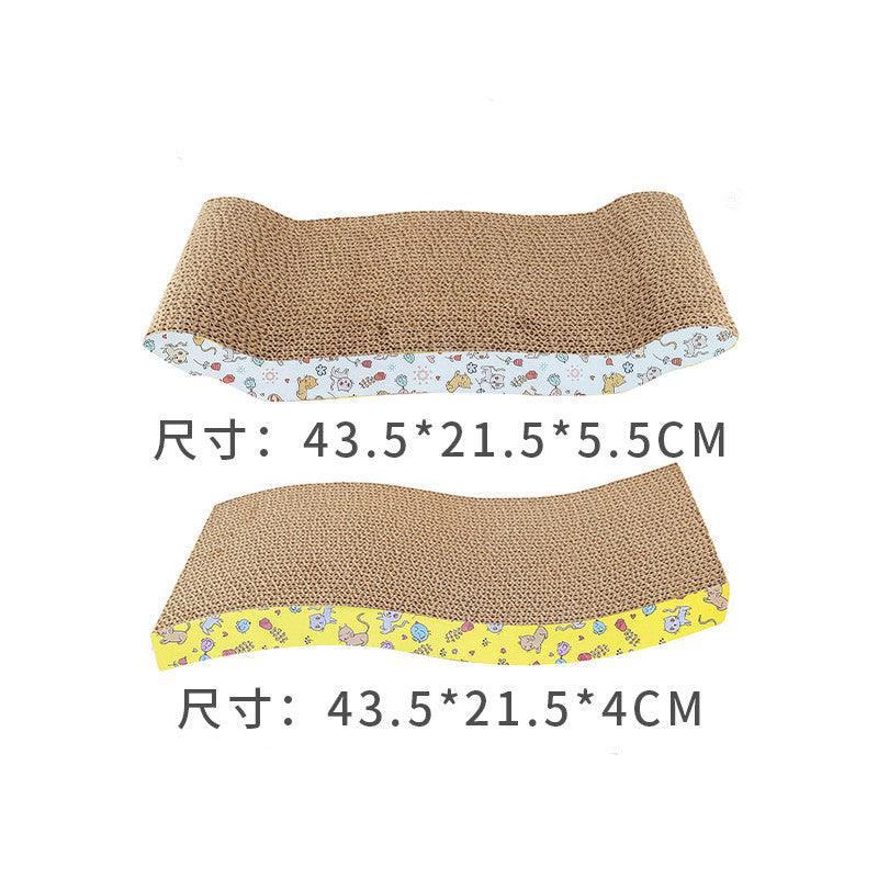 Kitty Claws Corrugated Cat Scratcher Toy - Pets Perfect