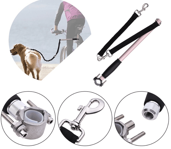 Ultimate Hands - Free Dog Walking Leash - Adjustable Waist Belt with Reflective Stitching - Pets Perfect