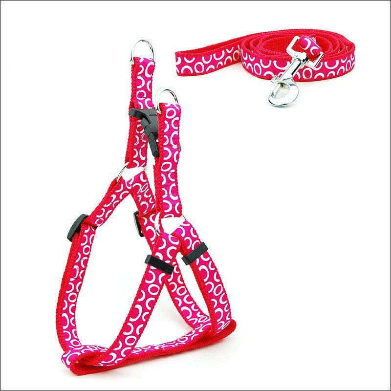 Pet Adventure Chest Strap Leash - Premium Quality Dog And Cat Walking Harness - Pets Perfect