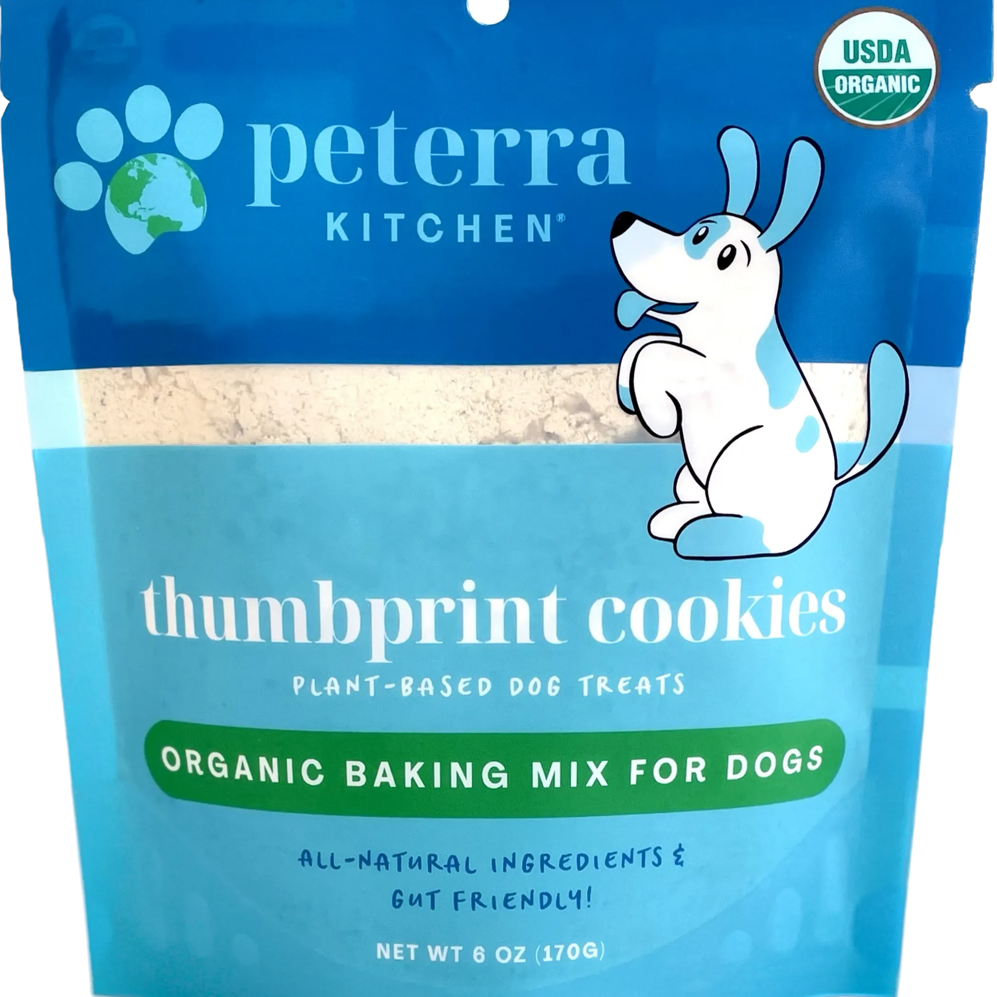 Organic Dog Treats Baking Mix - Thumbprint Cookies