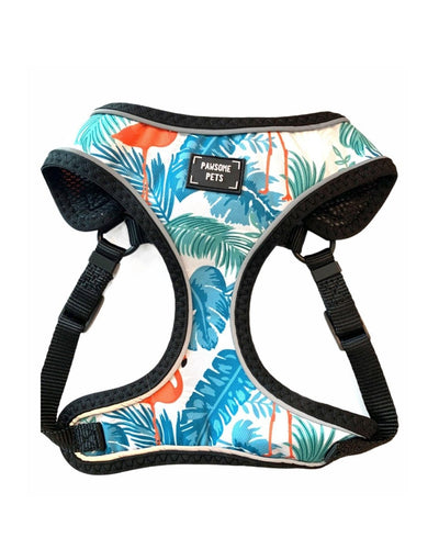 Adjustable Dog Harness, Blumond Flamingo