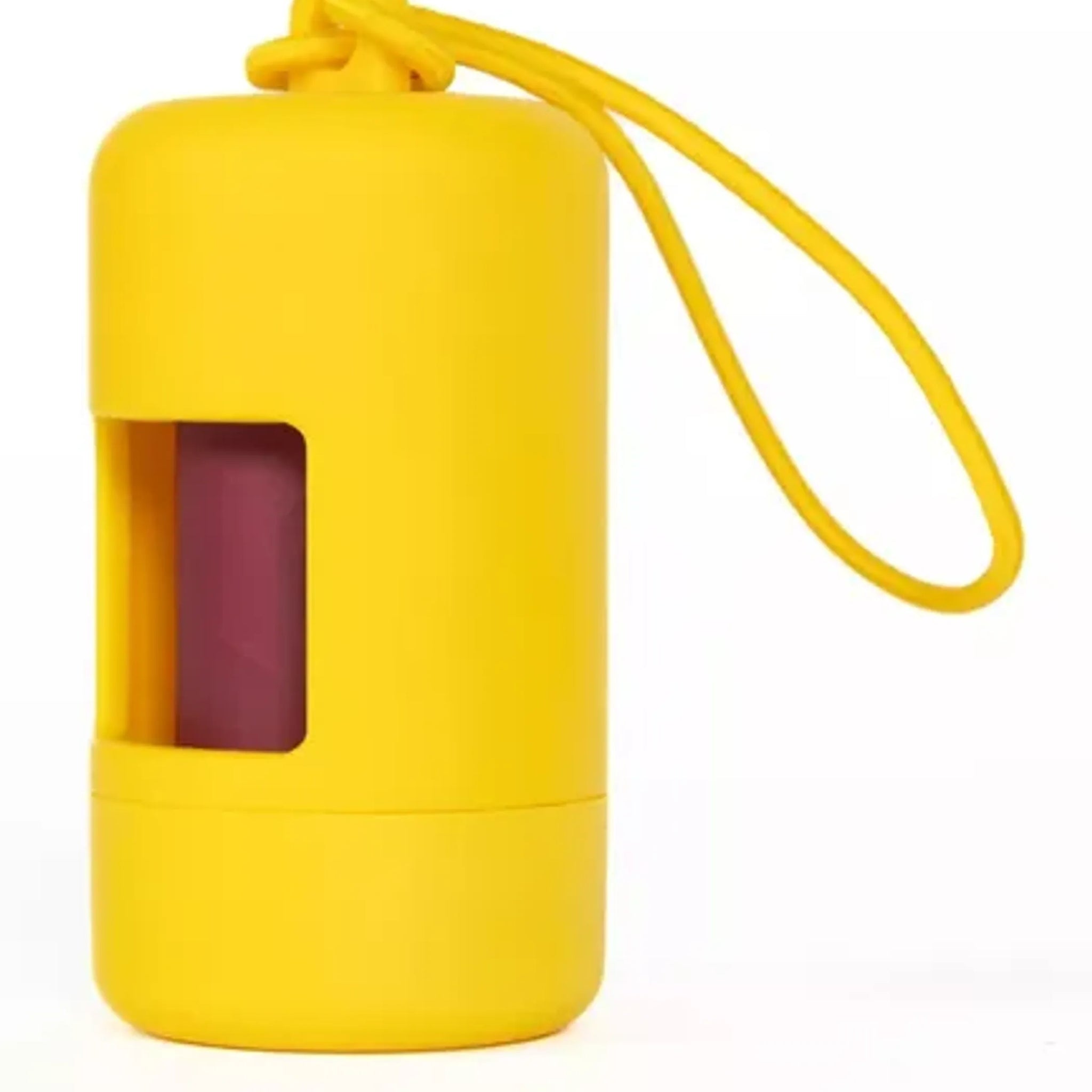 Sun Kissed Yellow Waste Bag Dispenser