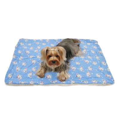 Snowman & Snowflakes Flannel/Ultra-Plush Blanket - Pets Perfect