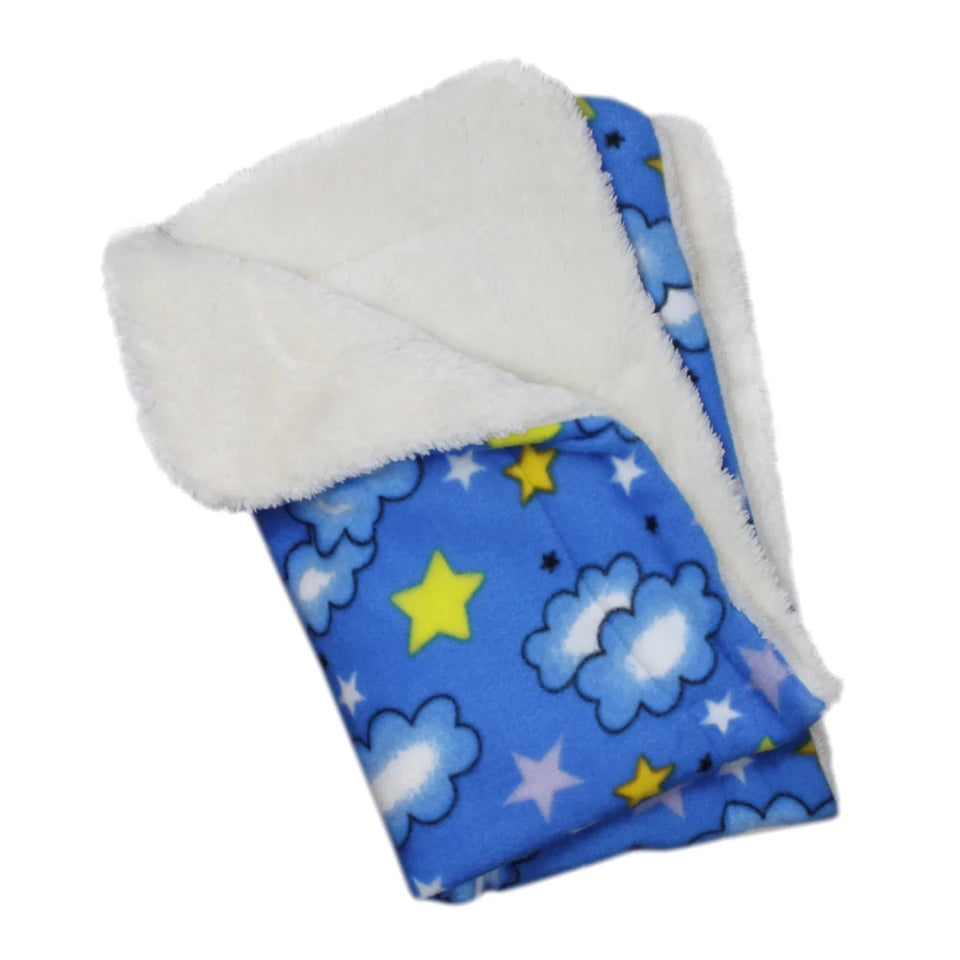 Stars and Clouds Fleece/Plush Blanket - Pets Perfect