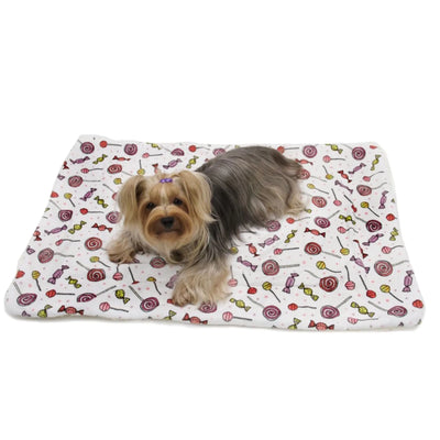 Ultra Soft Minky/Plush Sweet Candies Blanket - Pets Perfect