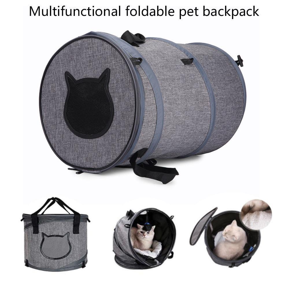 Foldable Pet Adventure Carrier: The Ultimate Travel Companion For Cats And Dogs - Pets Perfect