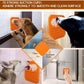 Pawsome Pets Silicone Dog Lick Mat with Dual Feeding Zones - Pets Perfect