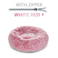 The Snugglepaws Plush Donut Pet Bed: Luxuriously Cozy Haven For Dogs And Cats - Pets Perfect