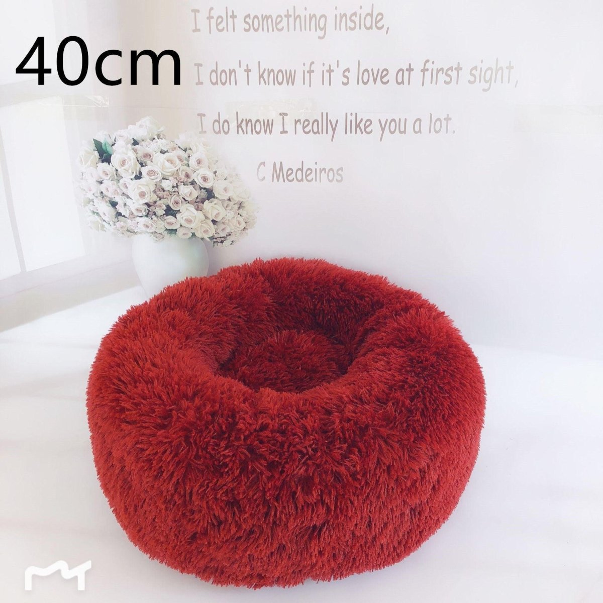 Cozy Haven: Luxurious Round Pet Bed For Winter Comfort - Pets Perfect