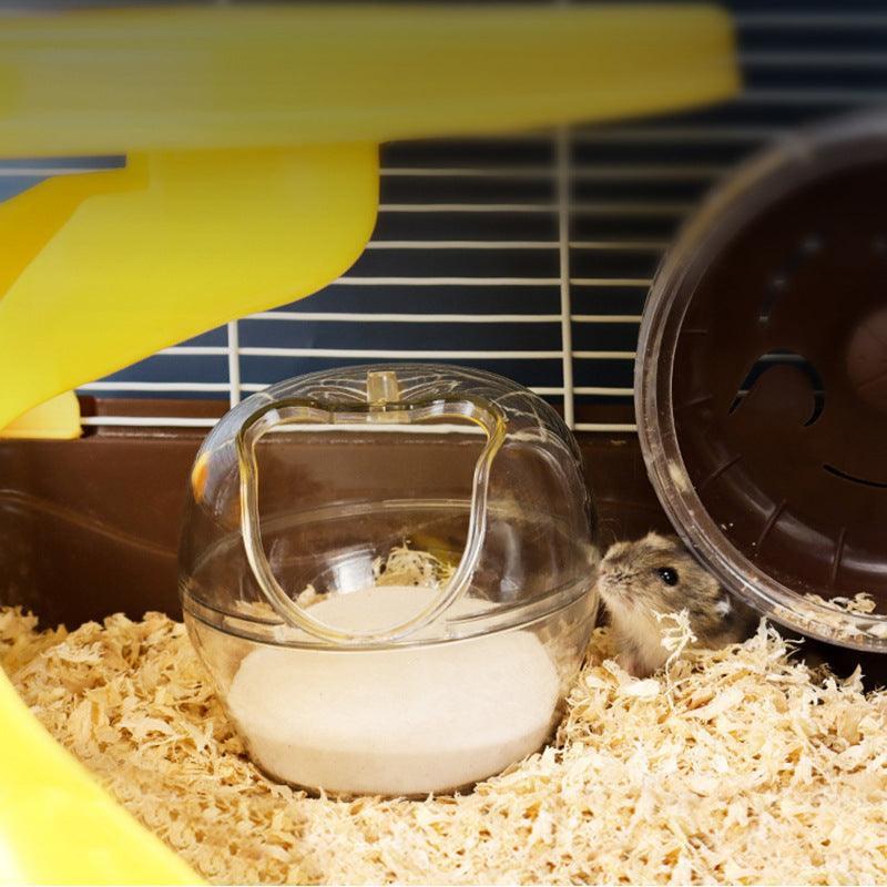 Luxury Clear Plastic Hamster Bathtub - Pets Perfect