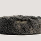 NANDOG Dark Grey Calming Shaggy Bed