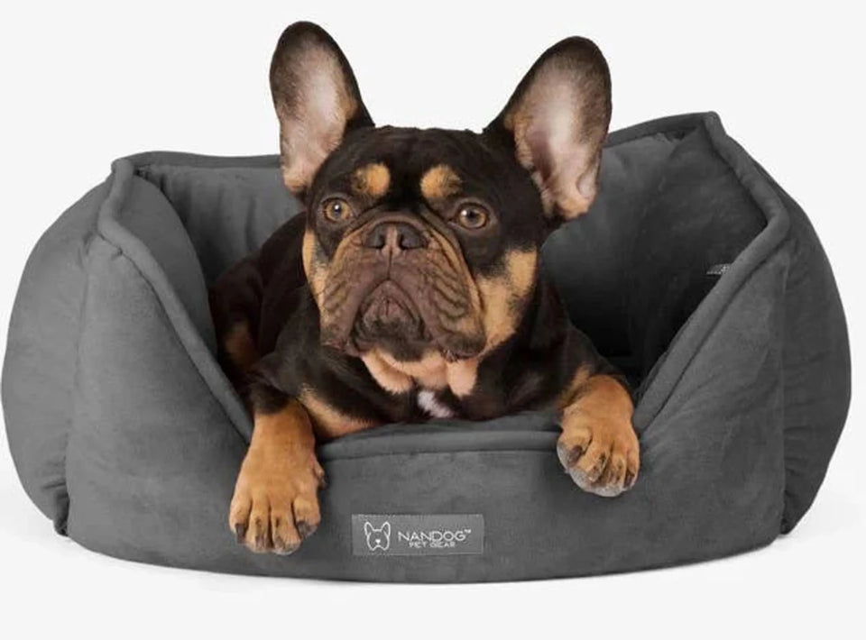 NANDOG Reversible Micro-Plush Fabric Pet Bed - Pets Perfect