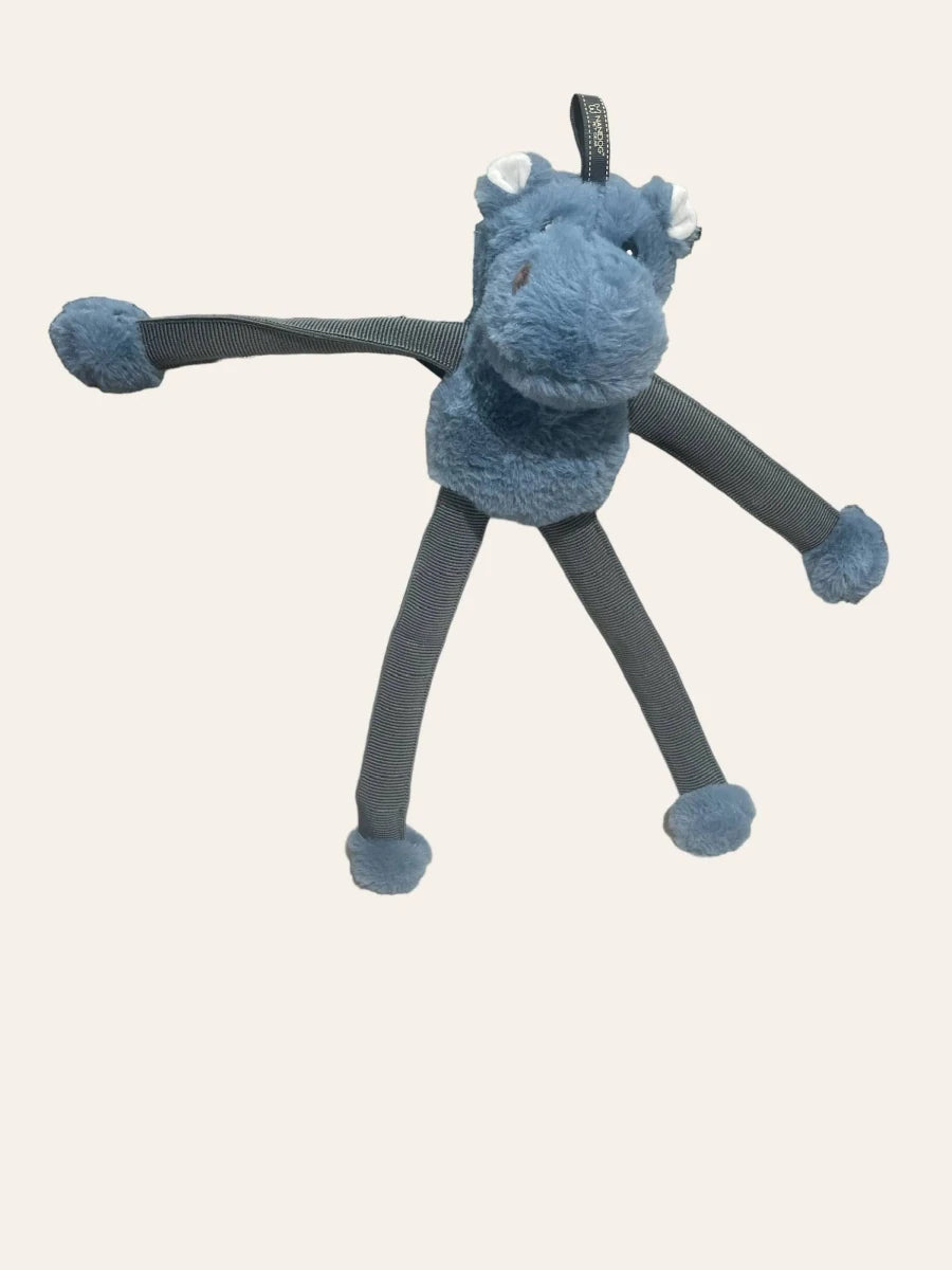 NANDOG My BFF Hipo Blue Bungee Dog Toy - Pets Perfect