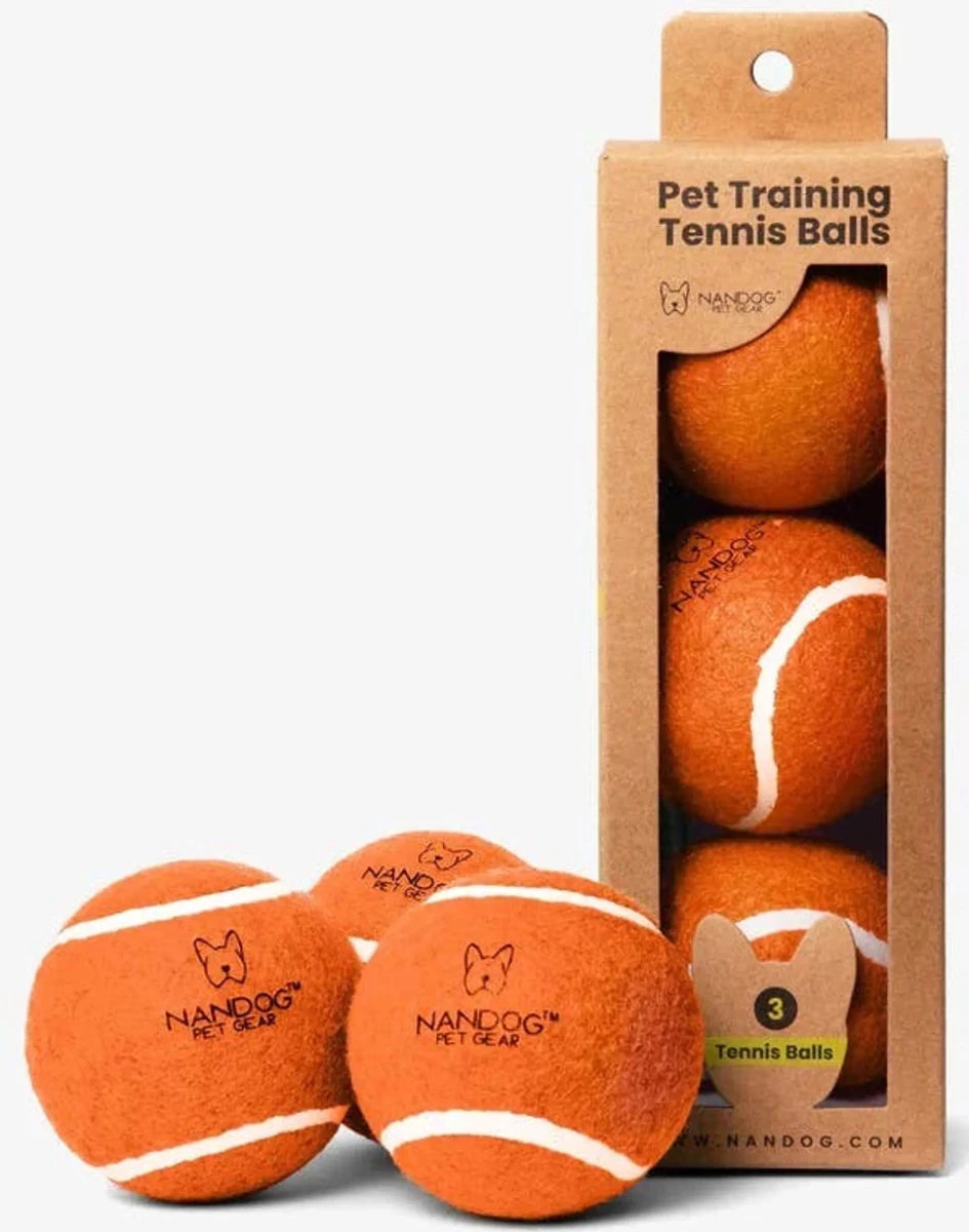 NANDOG Dog Tennis Training Balls Set - Pets Perfect