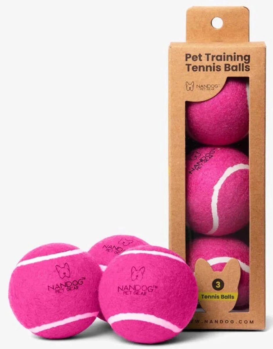 NANDOG Dog Tennis Training Balls Set - Pets Perfect