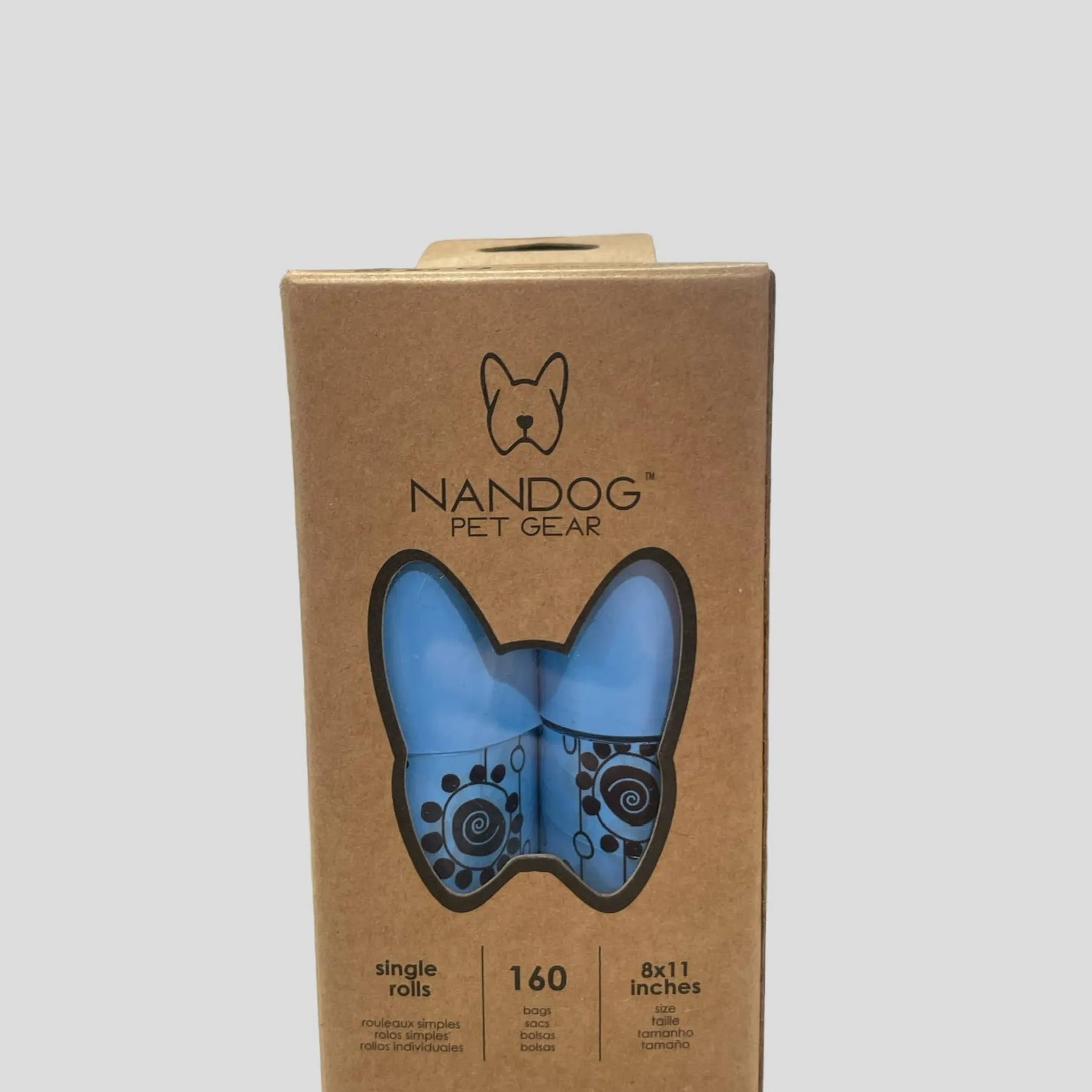 NANDOG 100% Bio Poop Bags
