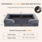 Waterproof Orthopedic Foam Dog Bed Extra Large Dark Grey - Pets Perfect