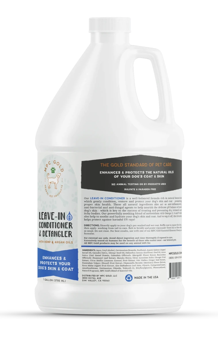 Leave in Conditioner & Detangler Gallon - Pets Perfect