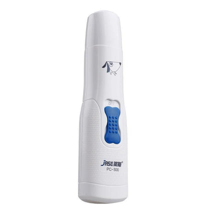 Dog Hugs Cat QuietPaws Ultra - Quiet Pet Nail Grinder - Professional Stress - Free Nail Trimmer for Dogs - Pets Perfect