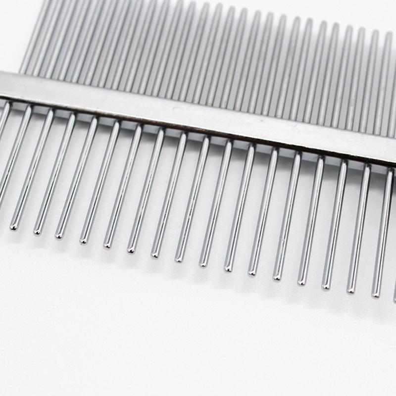Double - Row Pet Grooming Comb - Dual - Sided Detangling Tool for Dogs & Cats - Pets Perfect