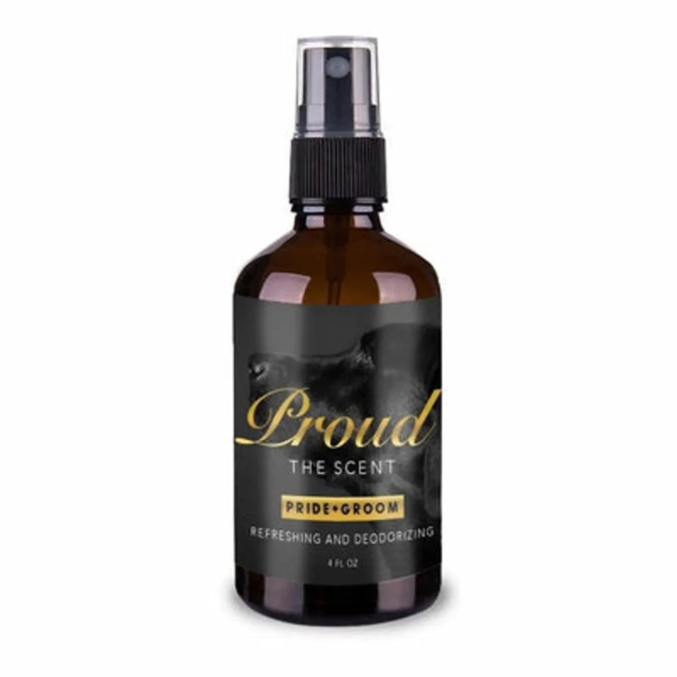 PRIDE+GROOM PROUD Dog Cologne - Bergamot, Citrus & Ylang Ylang - Pets Perfect
