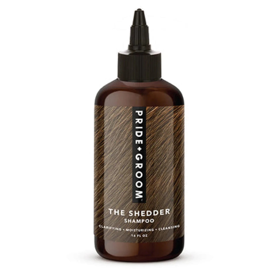 PRIDE+GROOM The Shedder Dog Shampoo - Moisturizing Formula for Fur-Coat Breeds - Pets Perfect