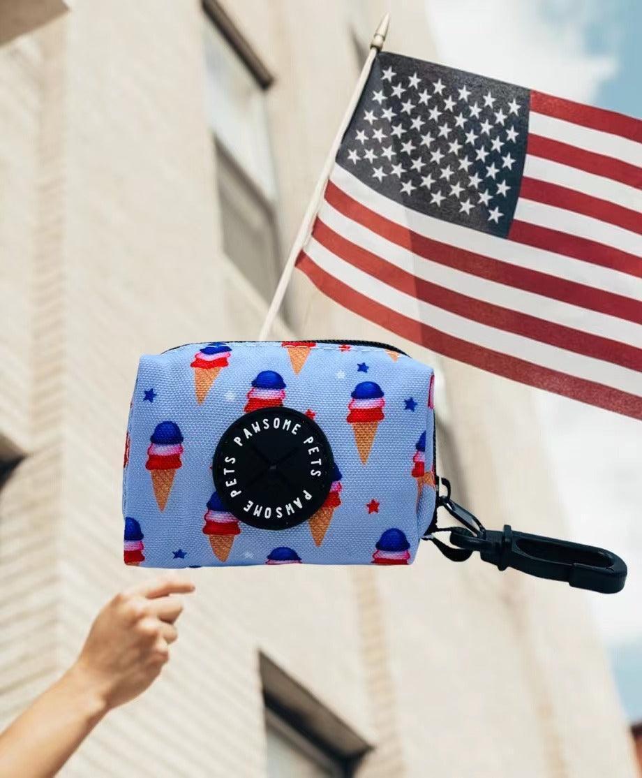 WASTE BAG HOLDER - USA ICE CREAM - Pets Perfect