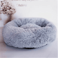 Luxuriously Cozy Round Plush Cat Mattress - Pets Perfect