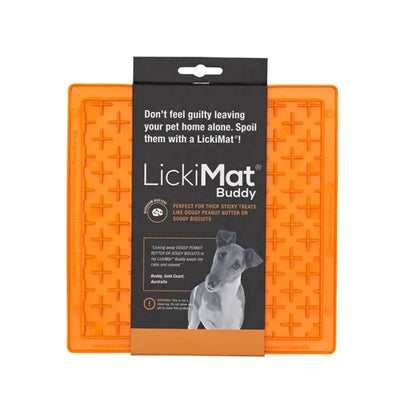 LickiMat Buddy Classic Lick Mat for Dogs 8 x 8 in - Pets Perfect