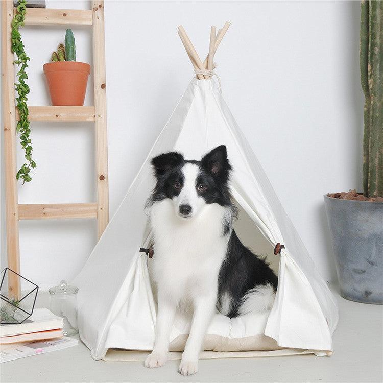 Rustic Retreat Wooden Pet Haven - Pets Perfect