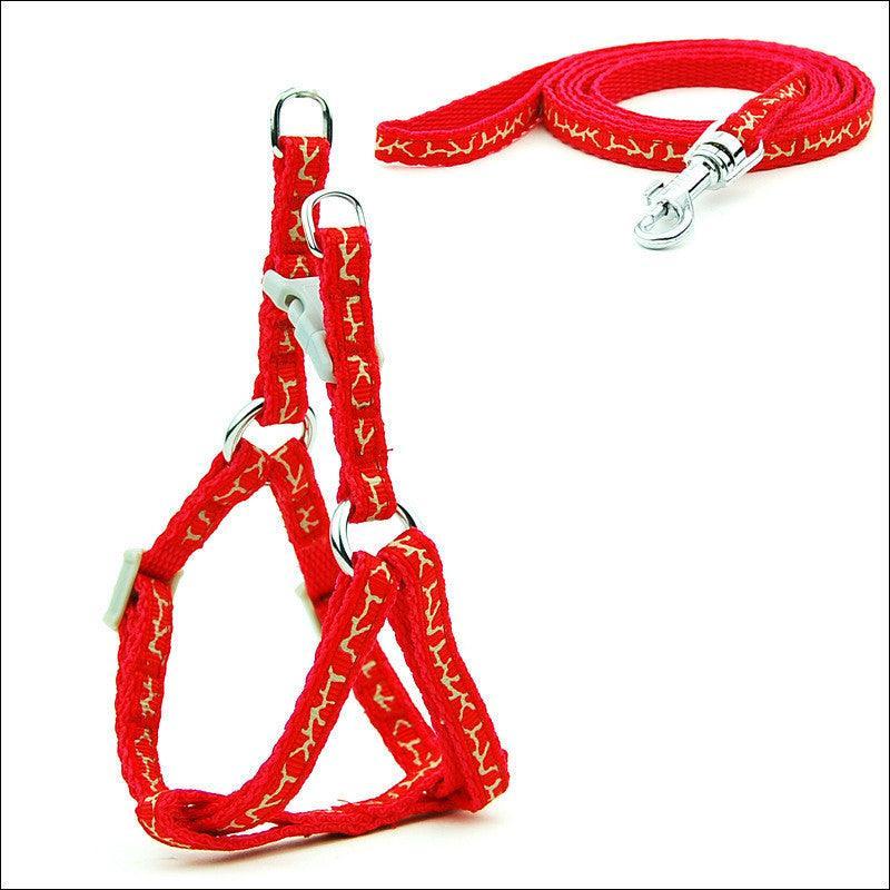 Pet Adventure Chest Strap Leash - Premium Quality Dog And Cat Walking Harness - Pets Perfect