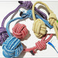 Handcrafted Cotton Rope Dog Leash Toy - Eco - Friendly Tug & Chew Toy for Training & Play - Pets Perfect