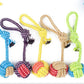 Handcrafted Cotton Rope Dog Leash Toy - Eco - Friendly Tug & Chew Toy for Training & Play - Pets Perfect