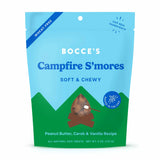 Campfire S'mores Soft & Chewy Dog Treats - Peanut Butter Carob Vanilla - Wheat Free 6oz