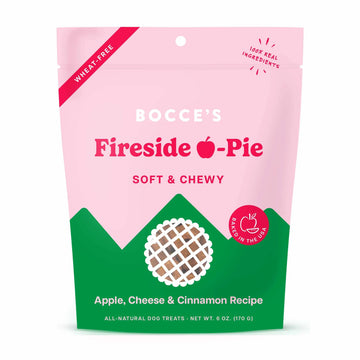 Bocce's Bakery Fireside Apple Pie Soft & Chewy Dog Treats 6oz