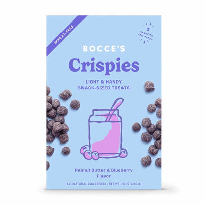 Bocce's Bakery PB + Blueberry Crispies Dog Treats 10 oz - Pets Perfect
