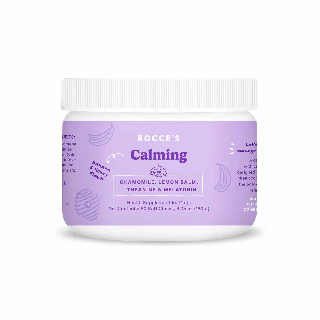 Bocce's Bakery Calming Soft Chew Dog Supplements 60 Count
