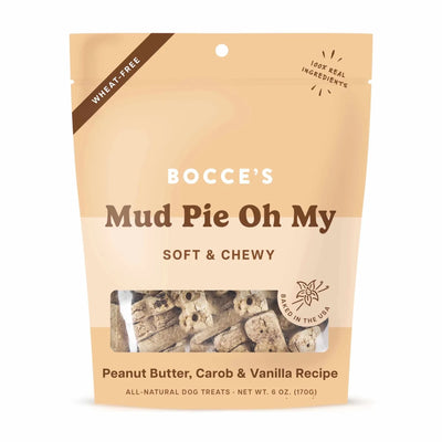 Bocce's Bakery Mud Pie Oh My Soft & Chewy Dog Treats 6 oz - Pets Perfect