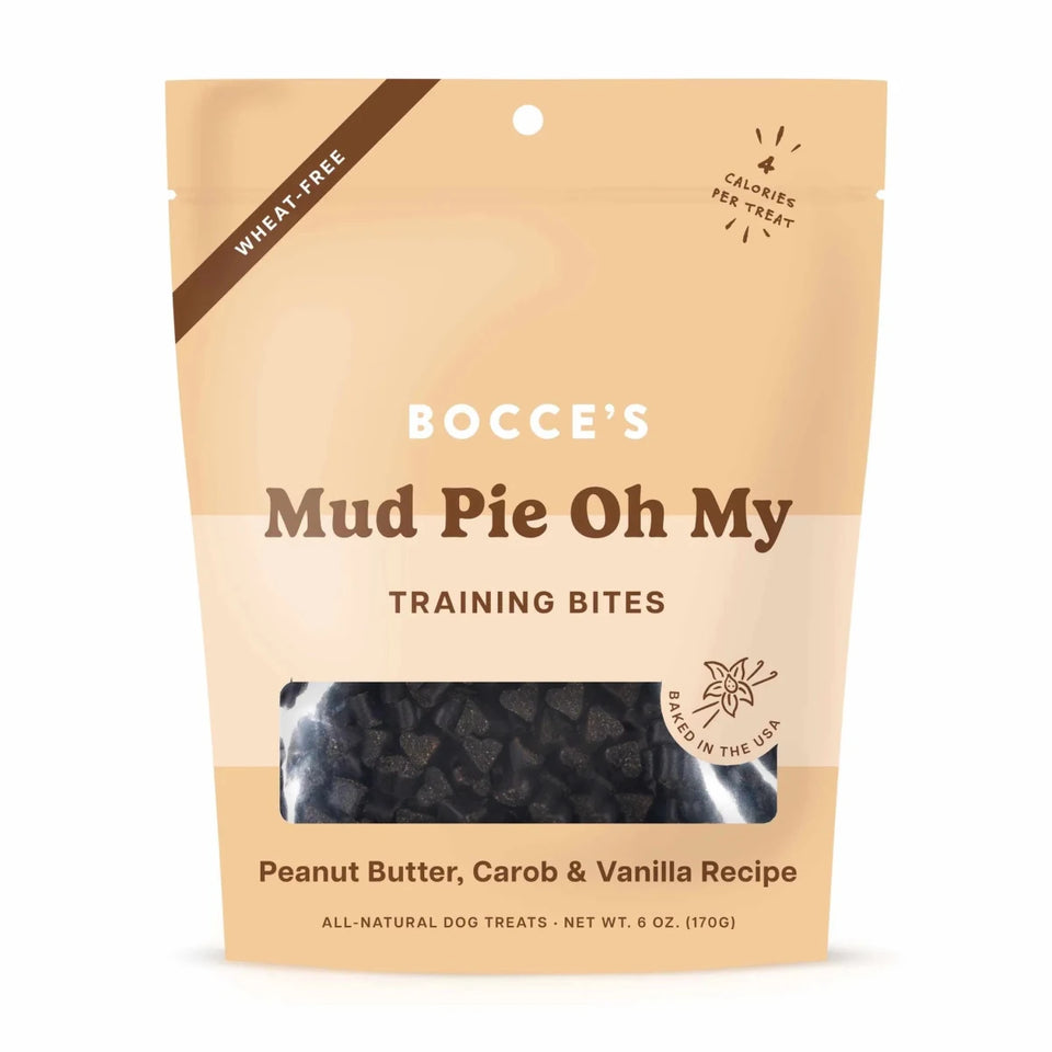 Bocce's Bakery Mud Pie Oh My Training Bites Dog Treats 6 oz - Pets Perfect