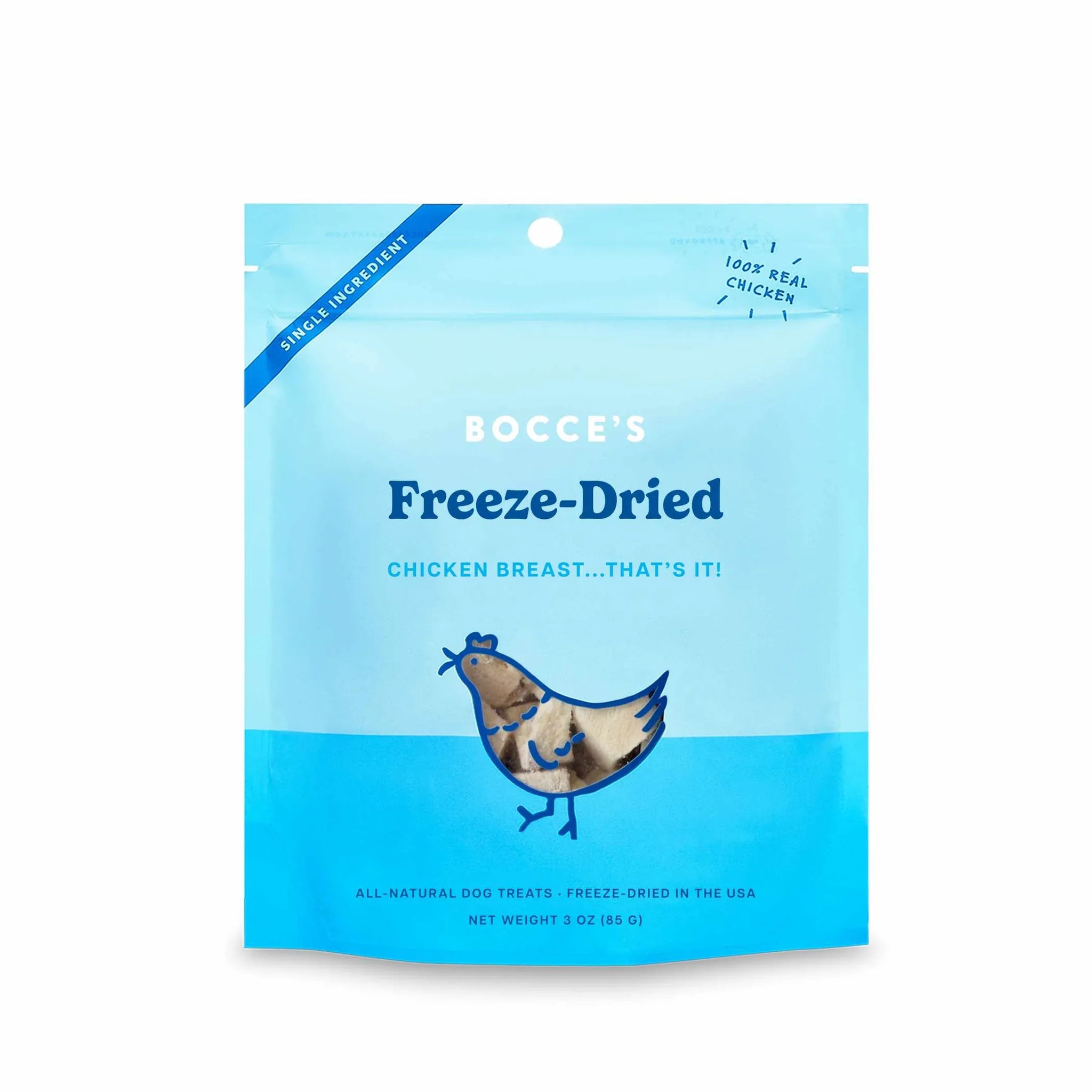 Bocce's Bakery Chicken Breast Freeze Dried Treats 3oz