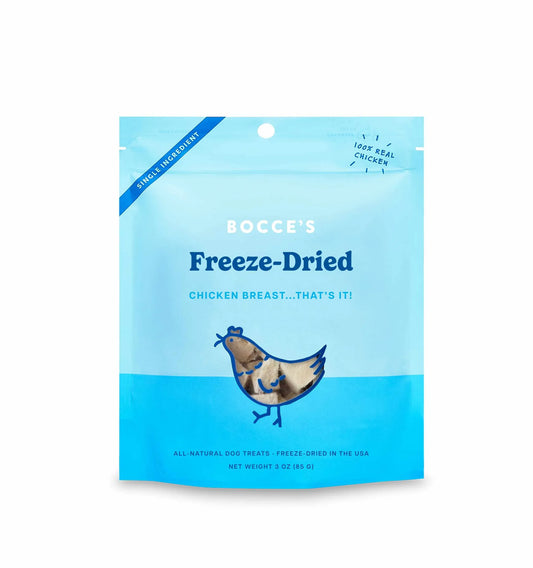 Bocce's Bakery Freeze-Dried Chicken Breast - Pure Protein Dog Treats