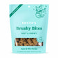 Dental Dog Treats with Mint & Apple - Soft Chewy Brushy Bites for Fresh Breath & Teeth Cleaning 6oz