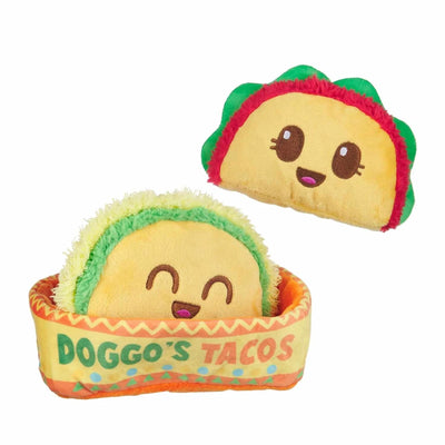BARK Doggos Tacos Plush Dog Toy - Pets Perfect