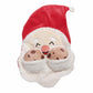 Christmas Dog Toy - BARK Kris Krumble Santa Plush with Squeaky Cookies for Medium to Large Dogs