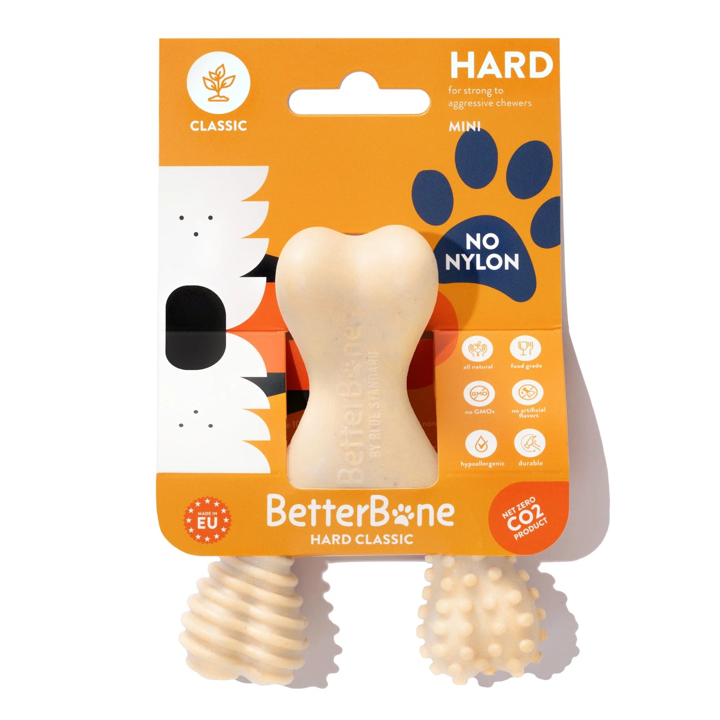 Durable Dog Chew Toy - Long-Lasting Hard Chew Bone for Aggressive Chewers
