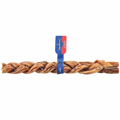 Barkworthies Beef Gullet - Braided - Pets Perfect